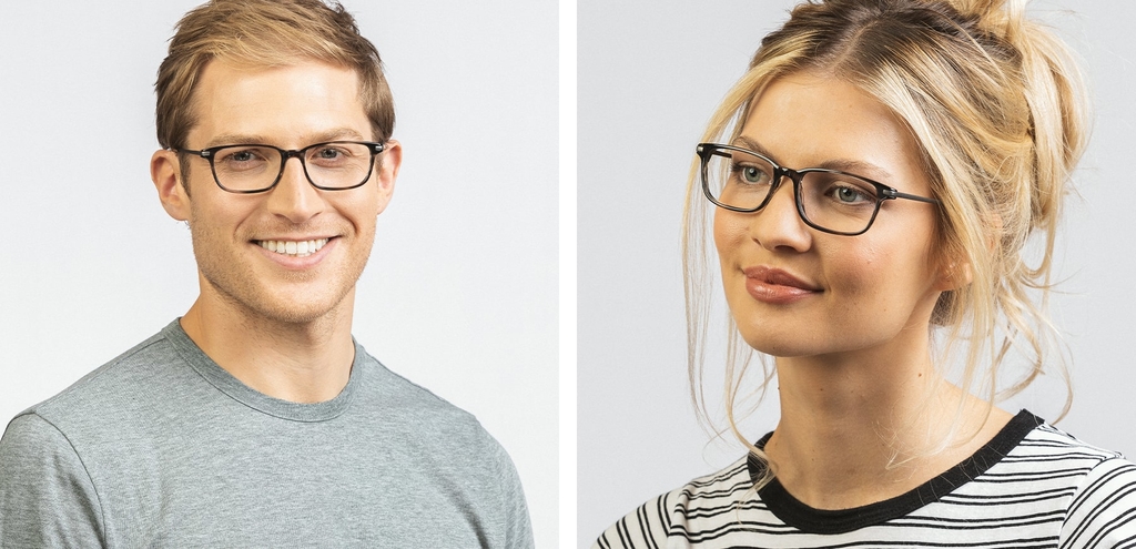 Adam-Slate lightweight rectangular frame