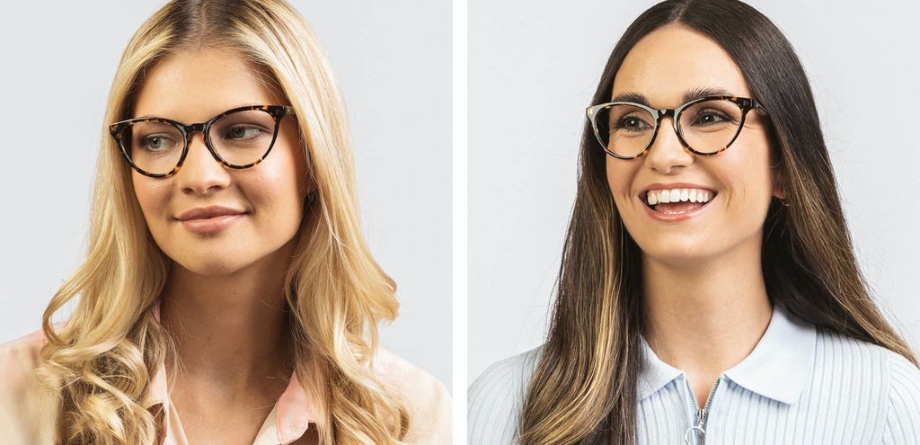 Muir cat eye acetate glasses classic tortoise