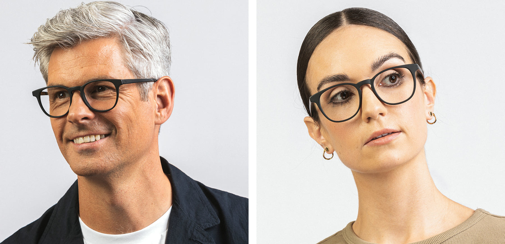 Smith classic square glasses matte black 