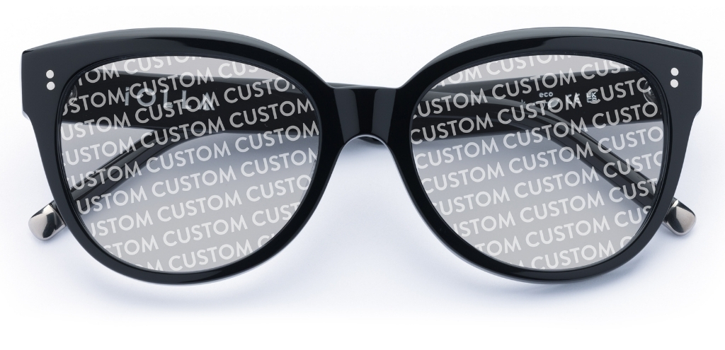 Swinton in Black – Oversized Cat-Eye Sunglasses | IOLLA