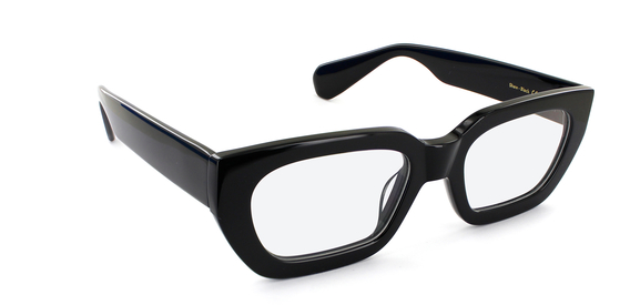 shaw black glasses