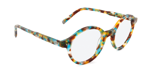 Capaldi glasses in Matte Ocean Tortoise