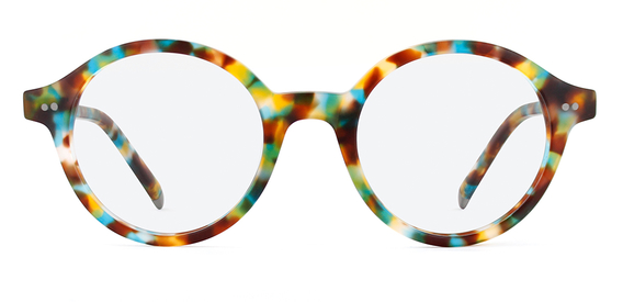Capaldi glasses in Matte Ocean Tortoise