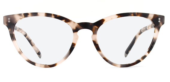 Muir Glasses in Matte Vanilla Tortoise