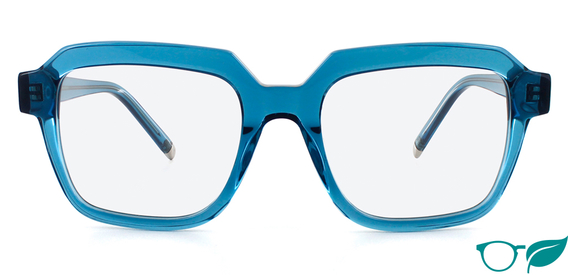 Elliot Azure Blue Crystal Front Facing Image