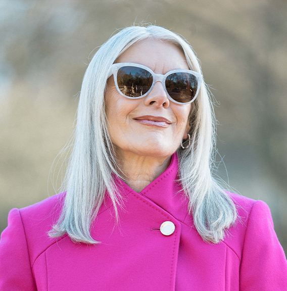 swinton speckled ivory sunglasses