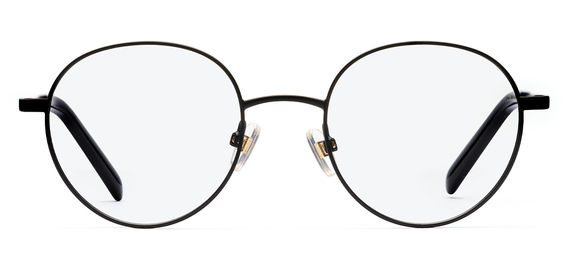 Reid_Matte Black_Glasses_Front-forweb