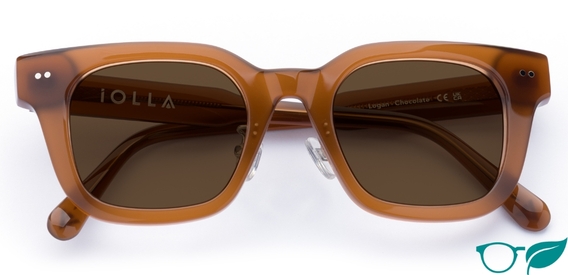 Logan in Chocolate – Stylish & Functional Sunglasses | IOLLA