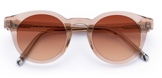 Somerville in Taupe Crystal – Bold & Versatile Sunglasses | IOLLA