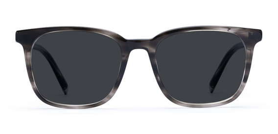 Stewart in Slate Grey – Contemporary Square Sunglasses | IOLLA