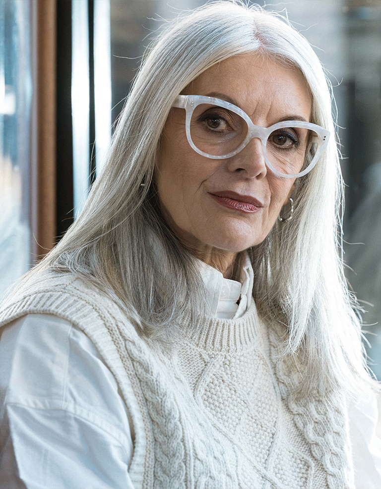 swinton speckled ivory glasses