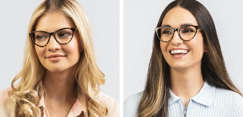 Muir cat eye acetate glasses classic tortoise