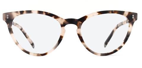 Muir Glasses in Matte Vanilla Tortoise