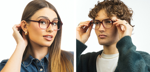 Parker II_Maroon Fade_Glasses