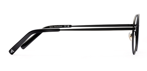 Reid_Matte Black_Glasses_Side_for web