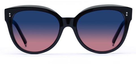 Swinton in Black – Oversized Cat-Eye Sunglasses | IOLLA
