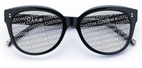 Swinton in Black – Oversized Cat-Eye Sunglasses | IOLLA