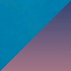 Azure Blue Crystal with Twilight Fade