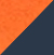 Orange and Blue